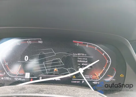 2020 BMW X7 xDrive40I z USA, uszkodzony, nr VIN 5UXCW2C04L9A01849